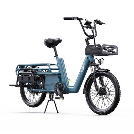 Vélo cargo électrique Longtail ONESPORT OT01 Batterie 48V 27Ah