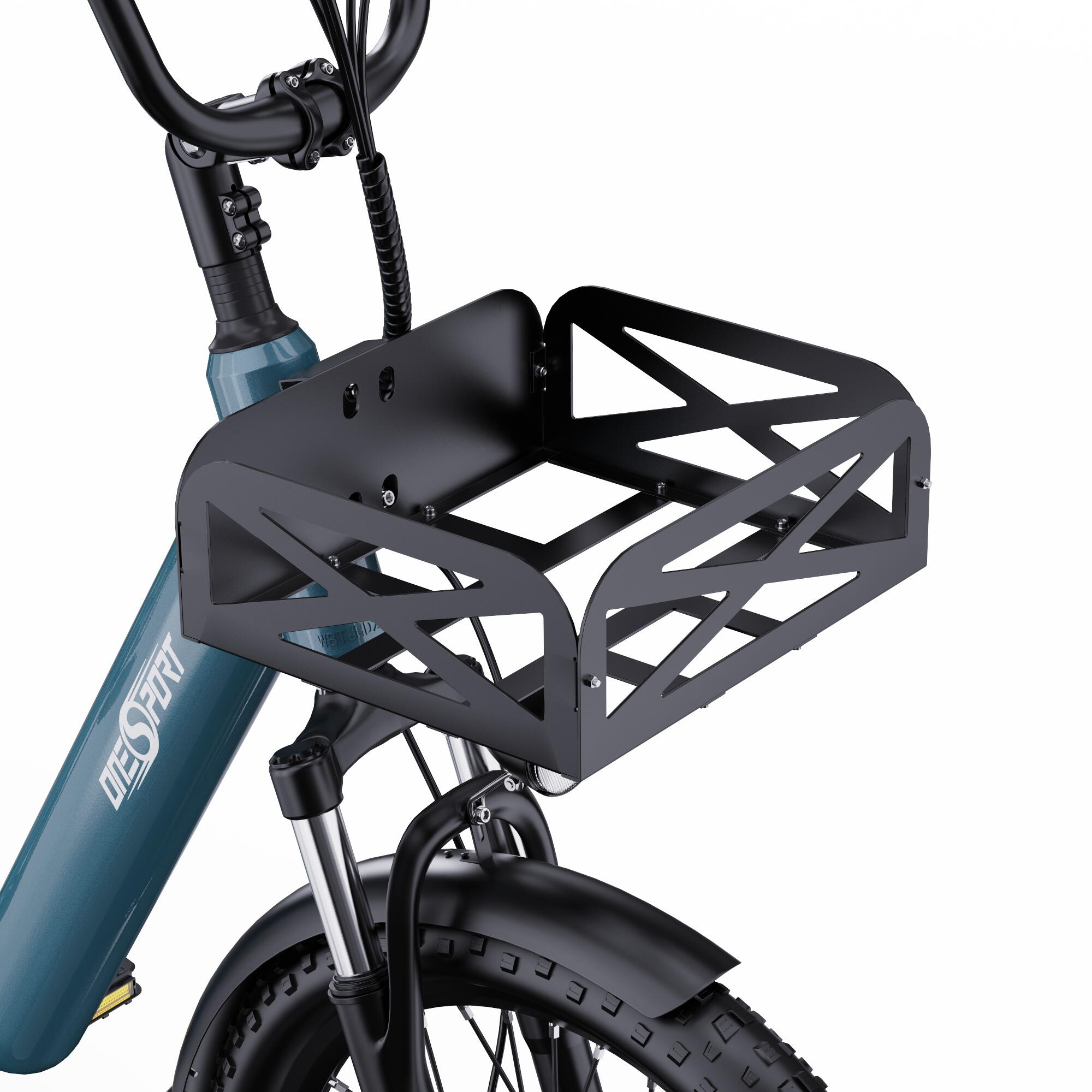 Bicicleta eléctrica de carga ONESPORT OT01 de 48 V y 27 Ah 5/7