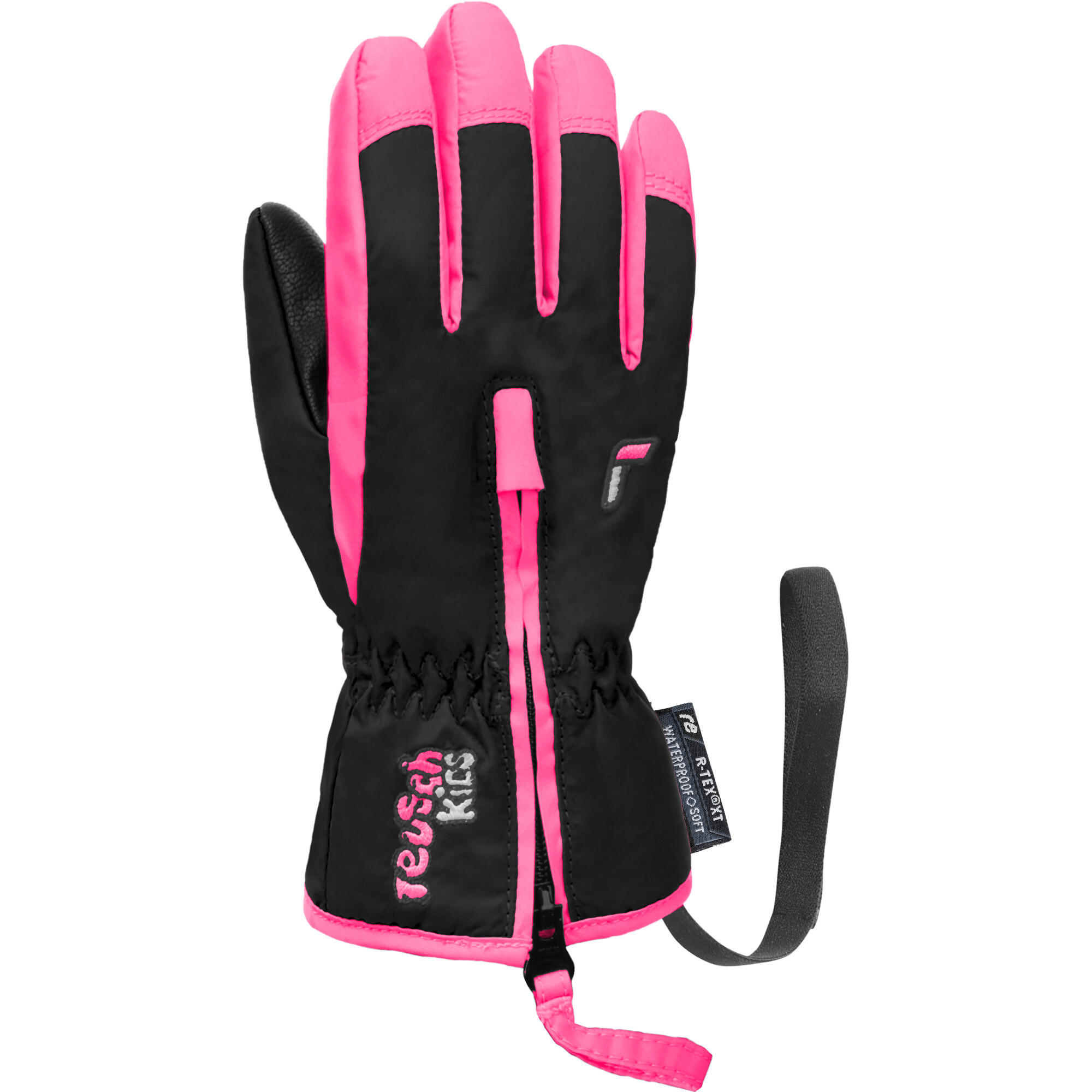 Guanti per bambini Barts - Tec Gloves, guanti, chiusura in velcro, logo, tinta unita nero 6