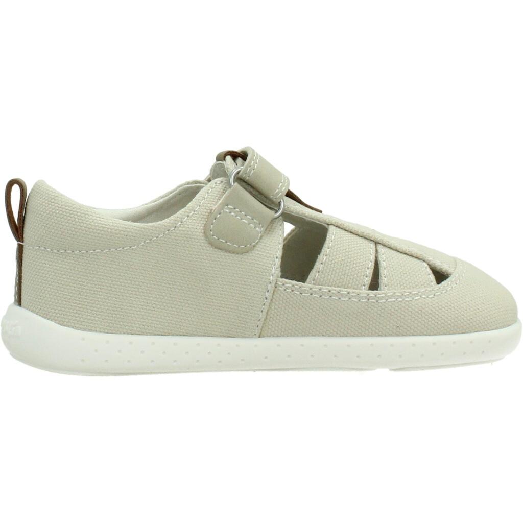 Sandalias Barefoot Bebé Garvalín 262341B Beiges Cierre Adherente 4/7