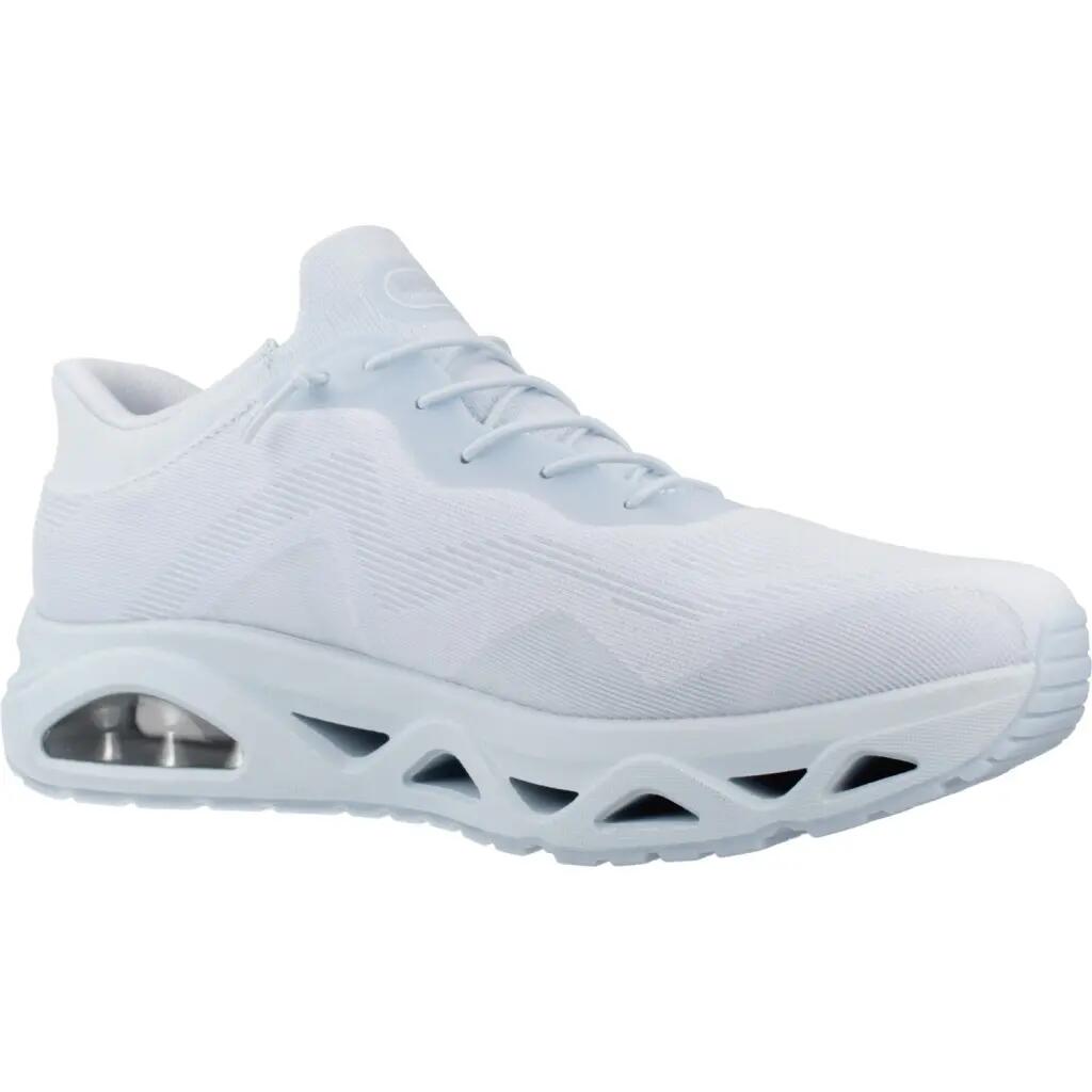 Buty SKECHERS SLIP - INS UNO GLIDE STEP AIR GLIDERS Niebieski 5/5
