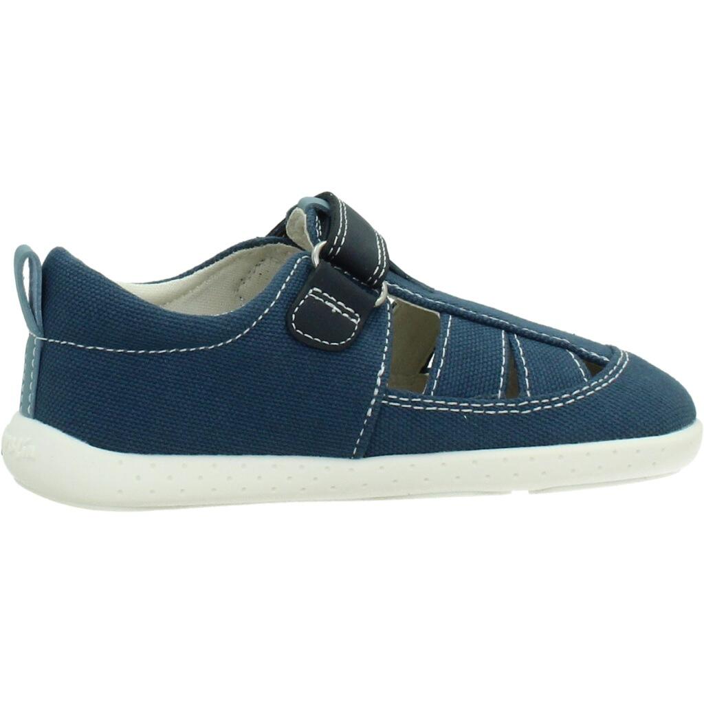 Sandalias Barefoot Bebé Garvalín 262341A Azul marino Cierre Adherente 4/7