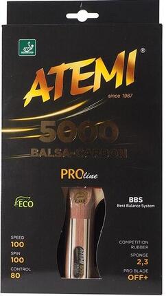 Rakietka do ping ponga New Atemi 5000 Pro concave