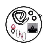 Aerial hoop acrobatica cerchio aereo con accessori M-pole