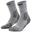 Sosete de drumeție CEP Merino Light Mid-Cut - Gri/Întunecat - Femei