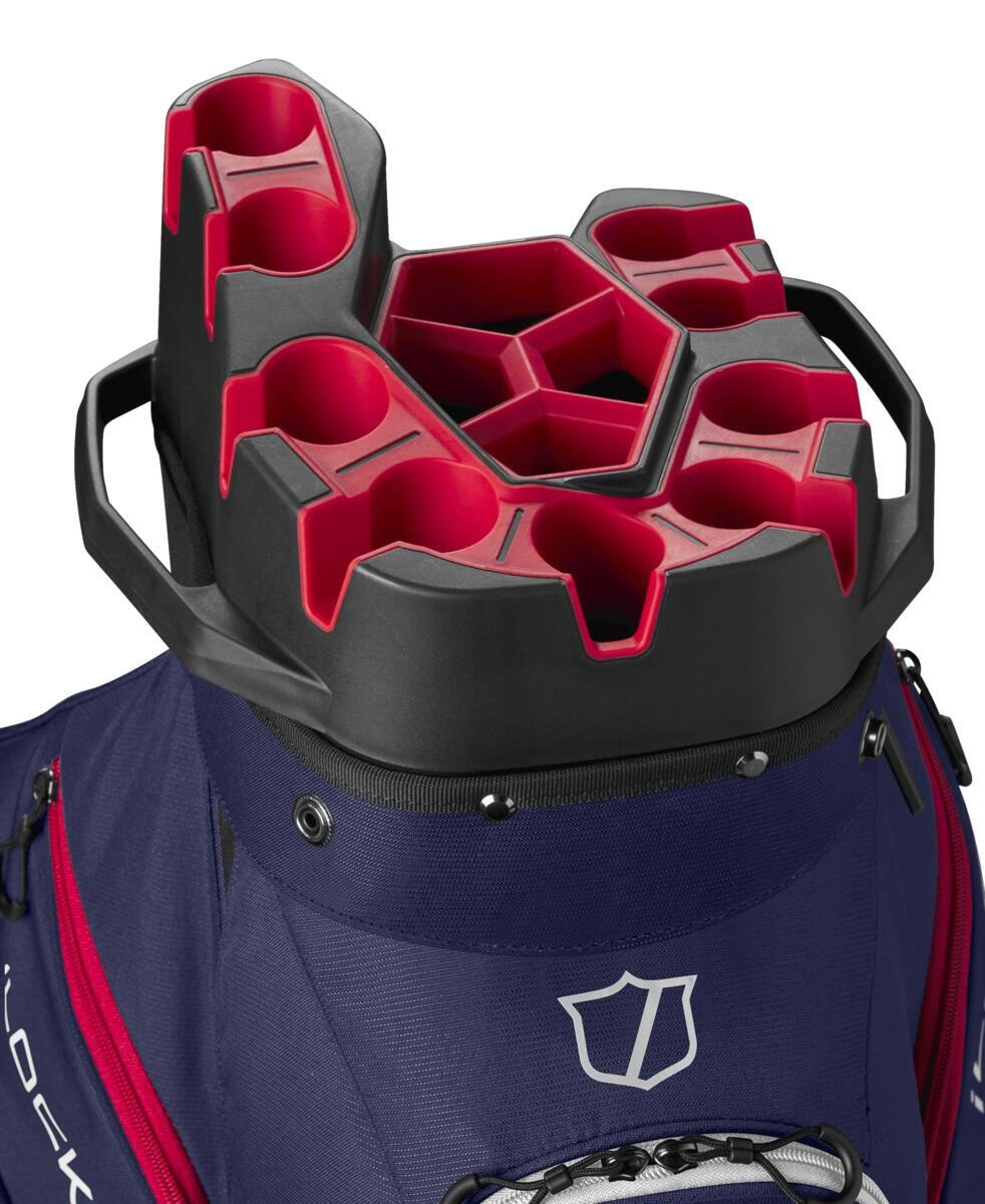 WILSON TROLLEY I-LOCK NAVY/WHITE/RED - BOLSA UNISEX 3/7
