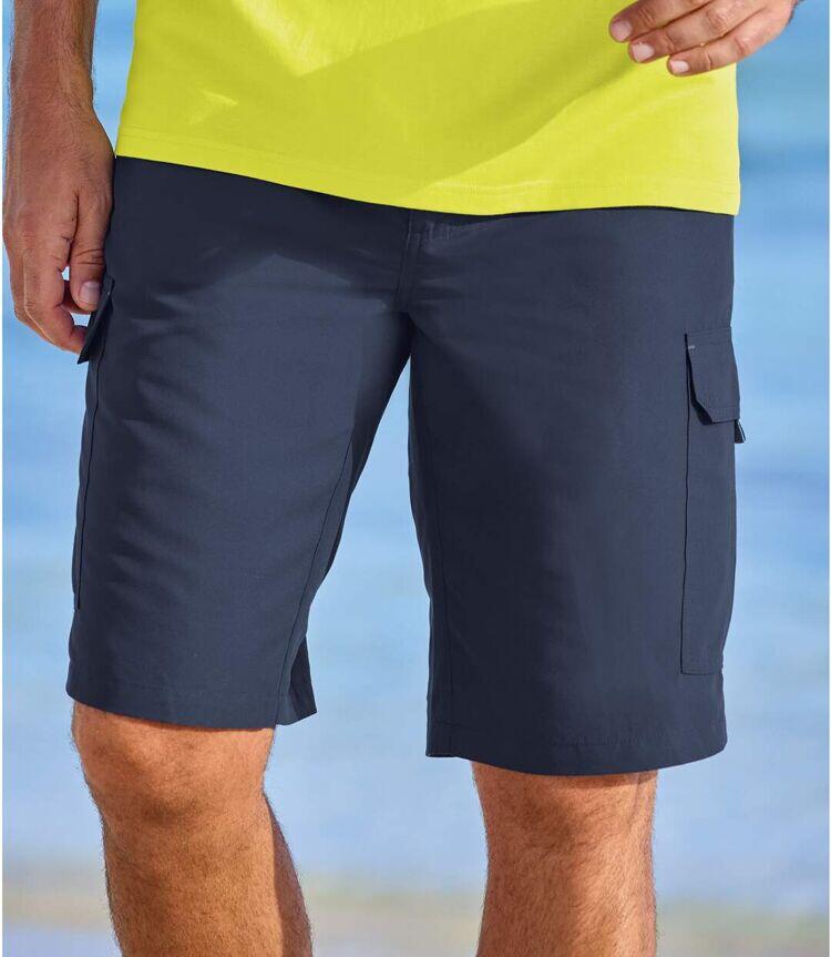 Cargo-Bermuda Entspannung aus Microfaser 2/3