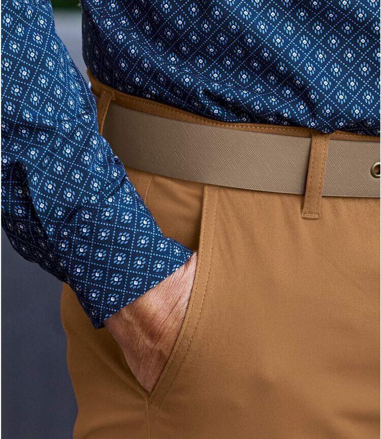 Chemise Popeline Fantaisie à Micro-Motifs  3/4
