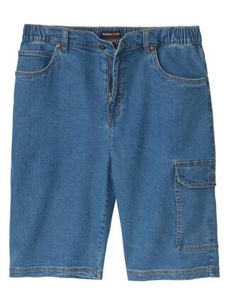 Bermuda Cargo en Jean Stretch Confort