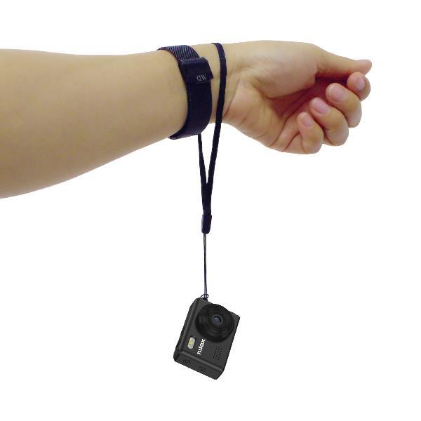 Mini cámara deportiva HD tipo llavero CARRY negro 3/7