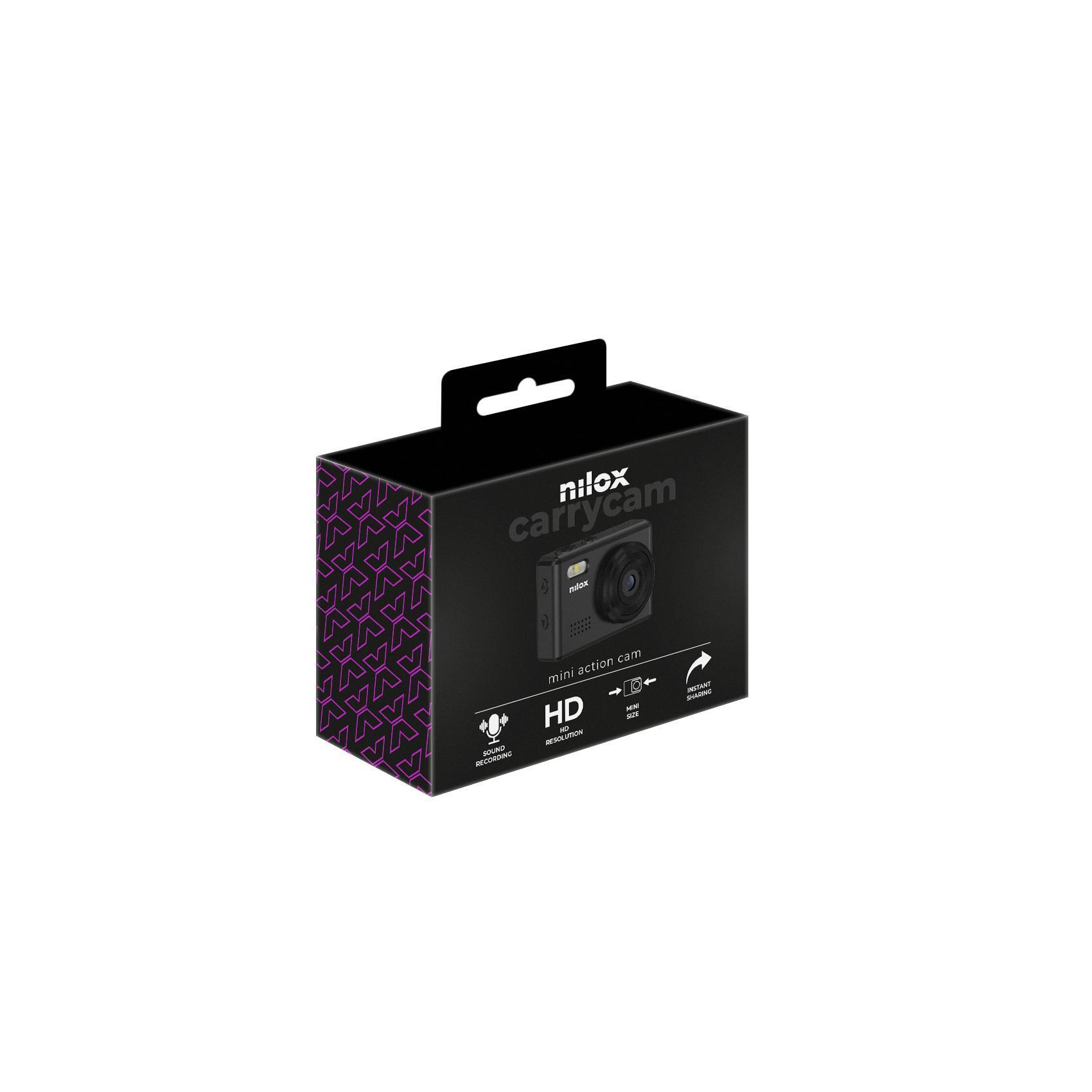 Mini cámara deportiva HD tipo llavero CARRY negro 7/7