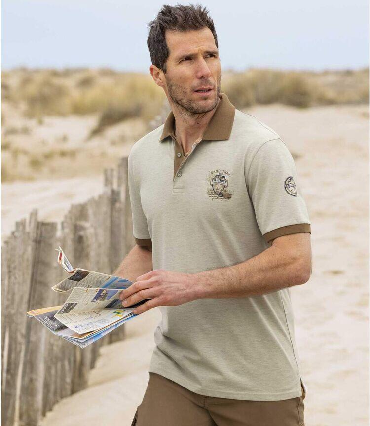 2er-Pack Poloshirts in Piqué-Qualität 3/4