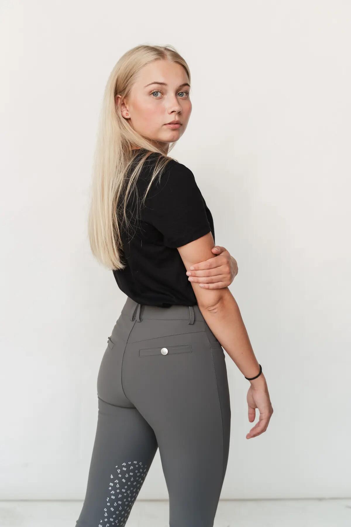 Nellie Bling - Pantalon d'équitation, Dark Shadow 4/4