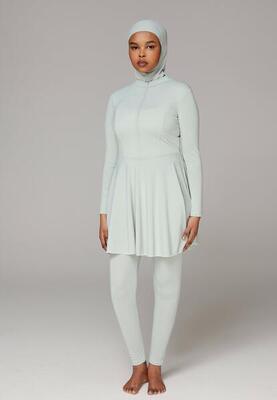 Dames zwemkleding zwempak met legging