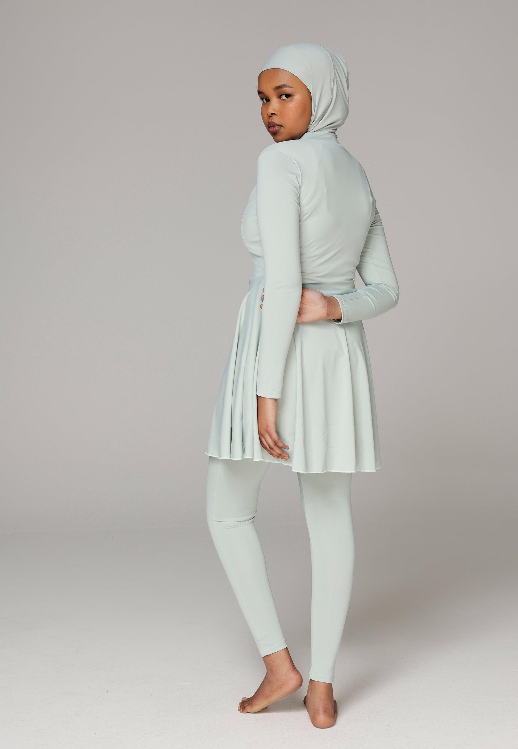 Dames Zwemkleding Zwempak met Legging 3/5