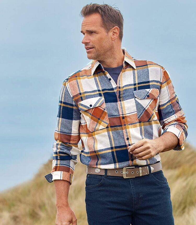 Kariertes Flanell-Hemd Country 2/4