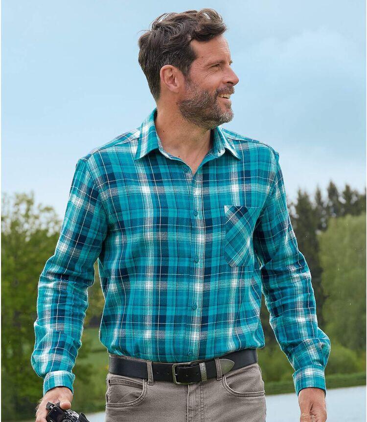 Kariertes Flanellhemd Great Lakes 4/7