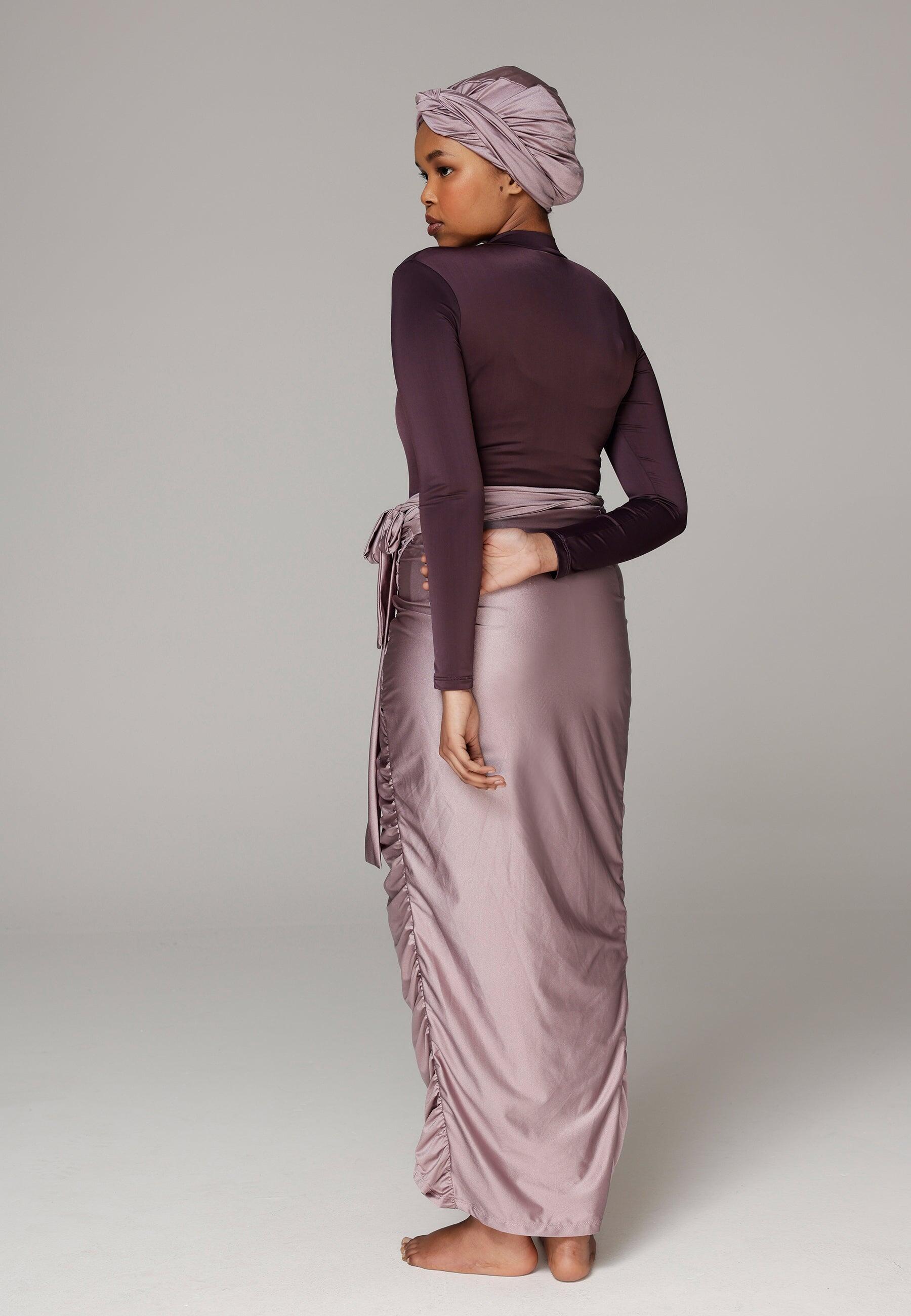 Dames Zwemkleding Zwembody met Legging en Rok 4/6