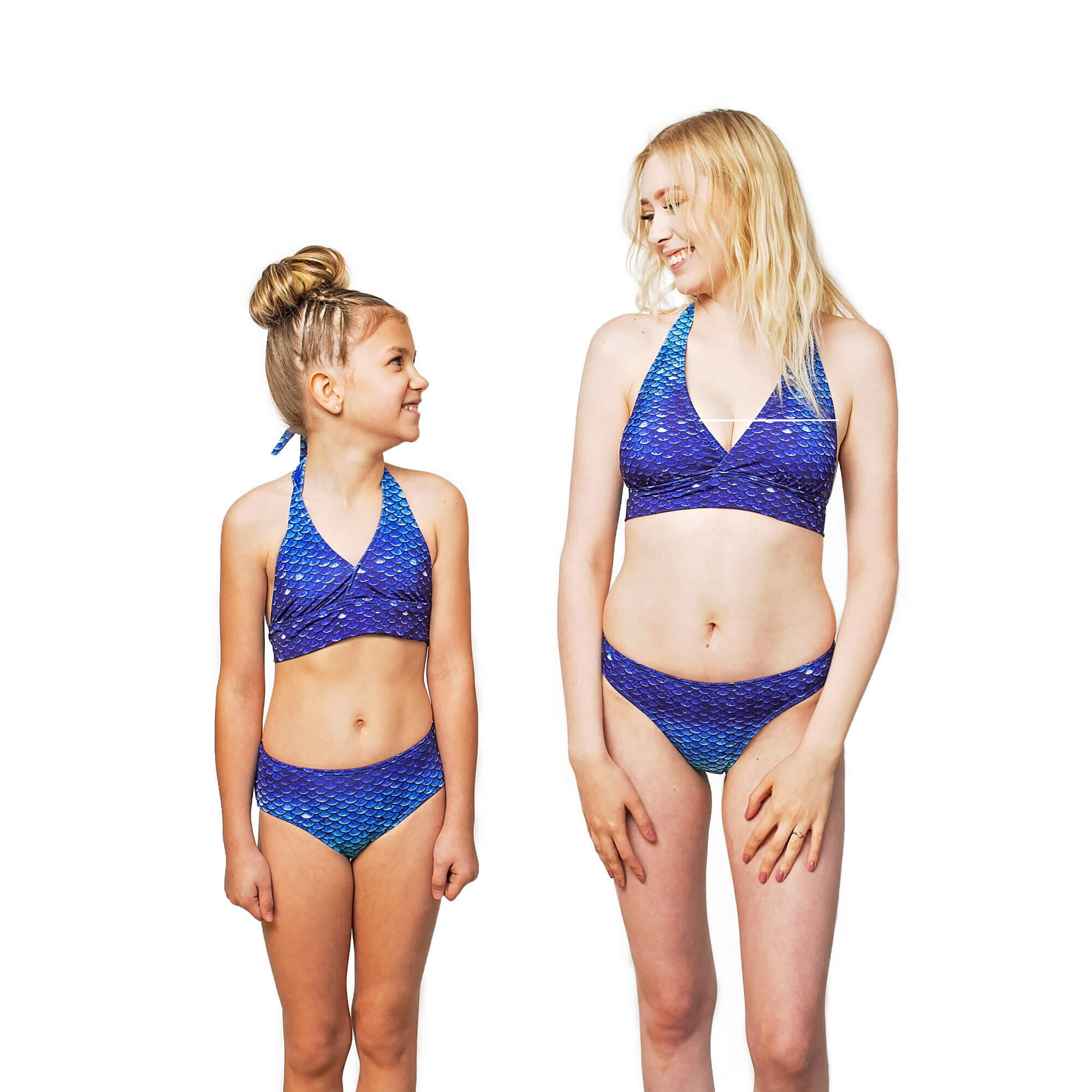 Meerjungfrau Bikini Kinder Ocean Deep XS 3/3