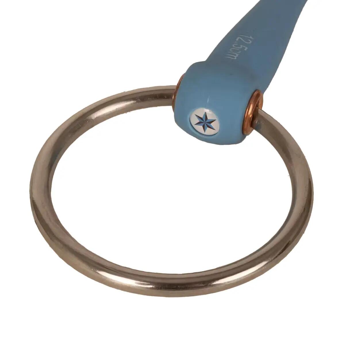 Mors droit pour cheval à anneaux libres Velari medium 4/4