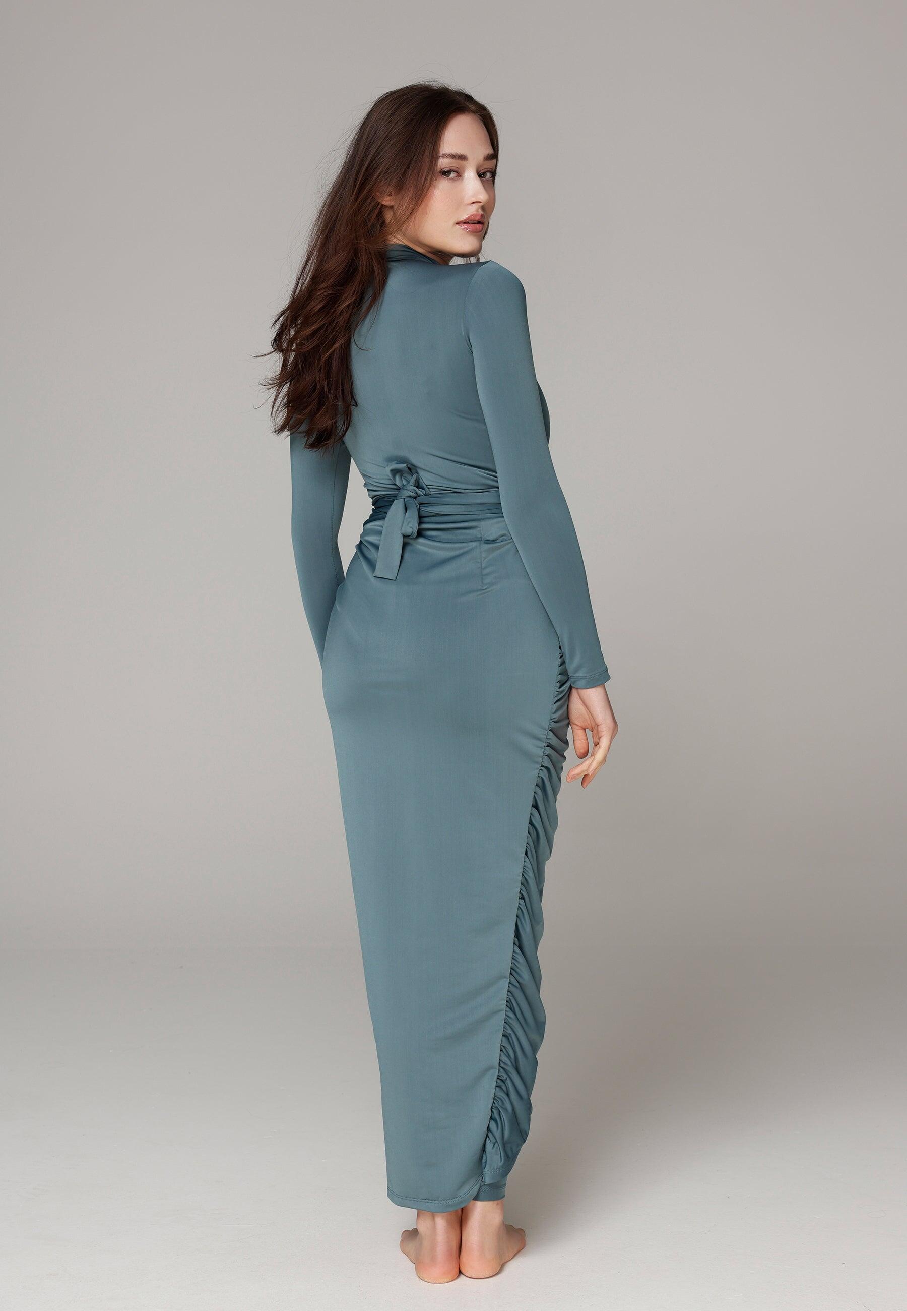 Dames Zwemkleding Zwembody met Legging en Rok 3/6