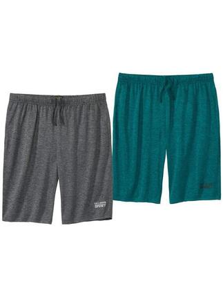 Lot de 2 Bermudas Sport Chinés