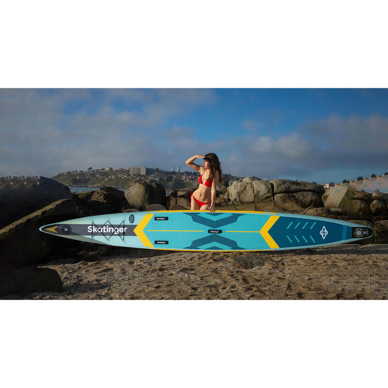 Placă SUP SKATINGER Fast Ray 23'' 427x58x15 cm (14') racing