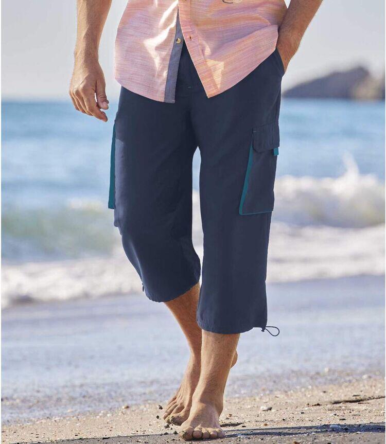 Pantacourt Microfibre Cargo 2/3