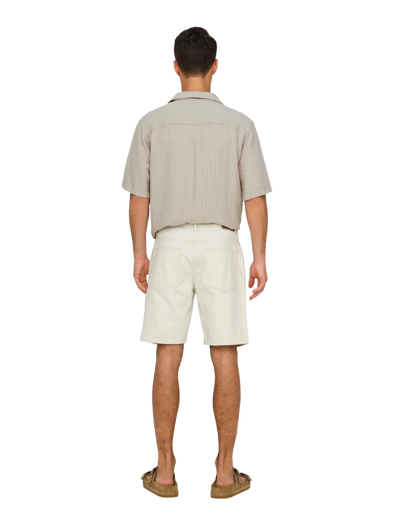 Edge Korte Broek Heren Short Ecru 6/6