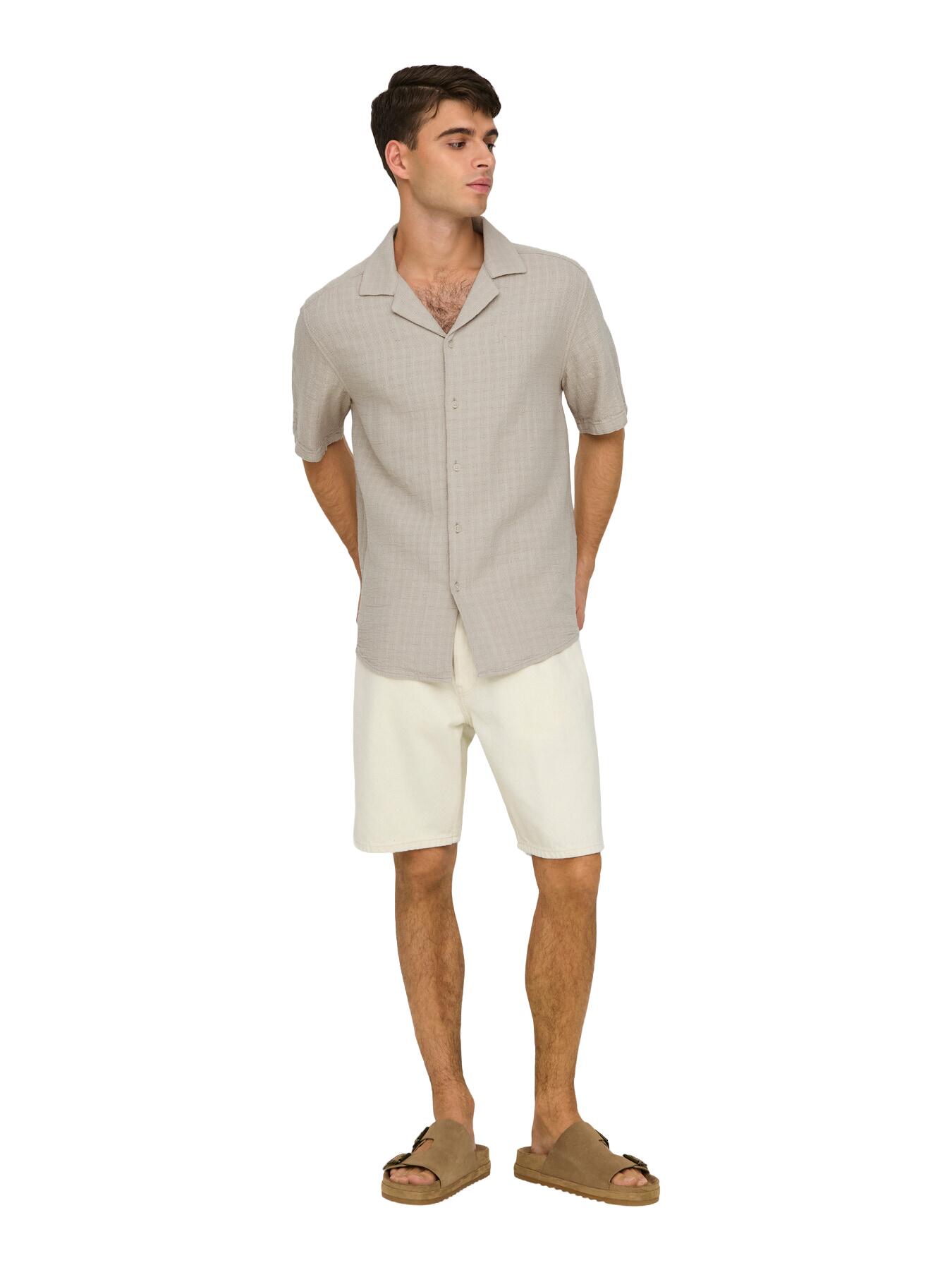 Edge Korte Broek Heren Short Ecru 5/6