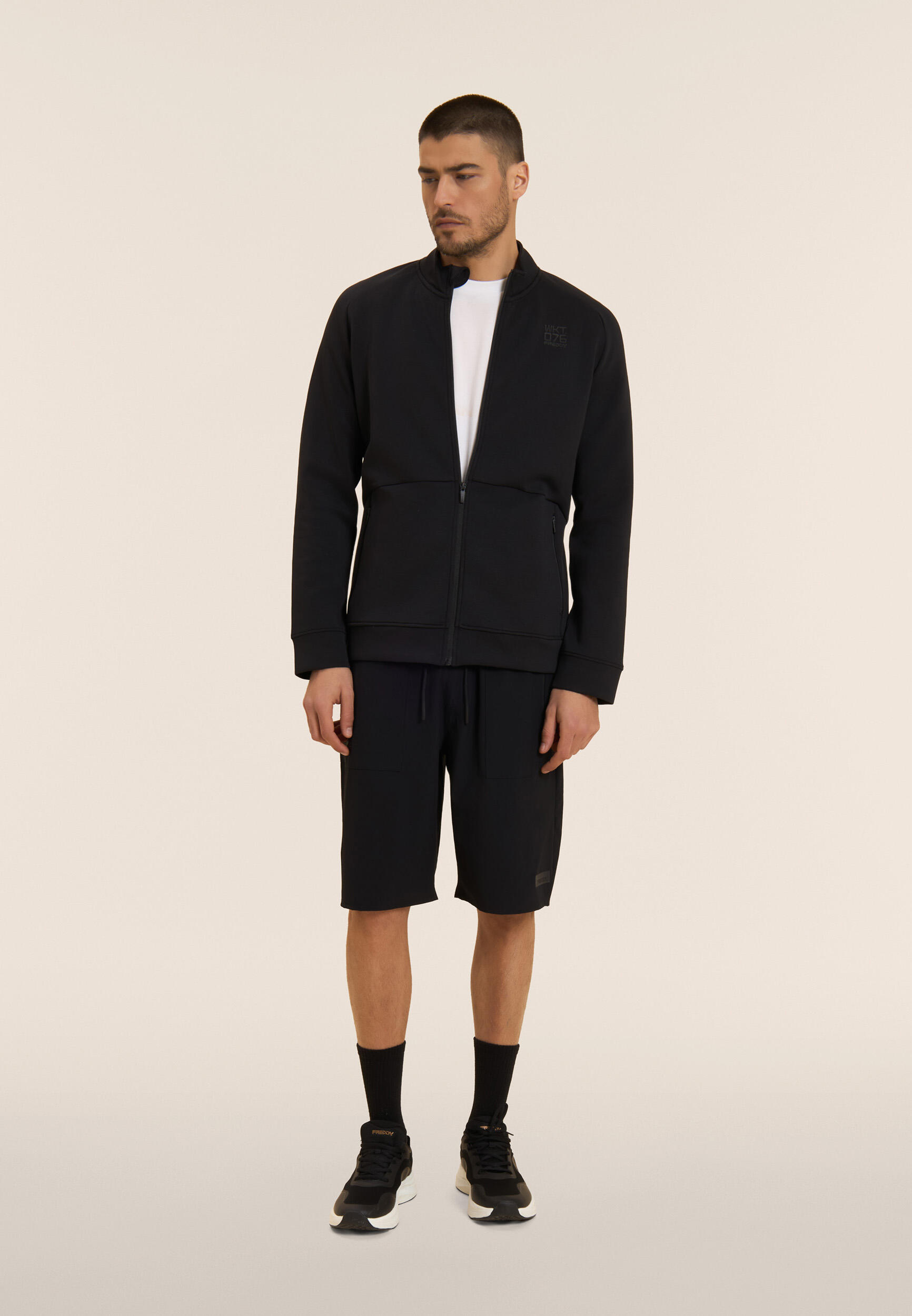 Bermuda à coupe classique en nylon ripstop avec poches zippées 3/5