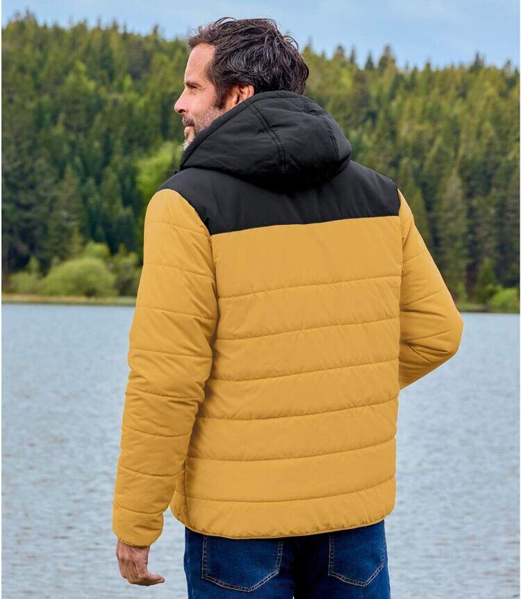 Doudoune avec Capuche Bicolore 3/7