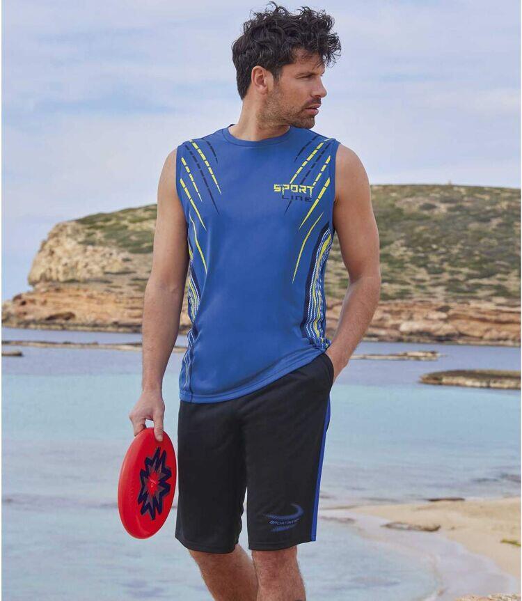 2er-Pack Bermudas Sport Line 3/4