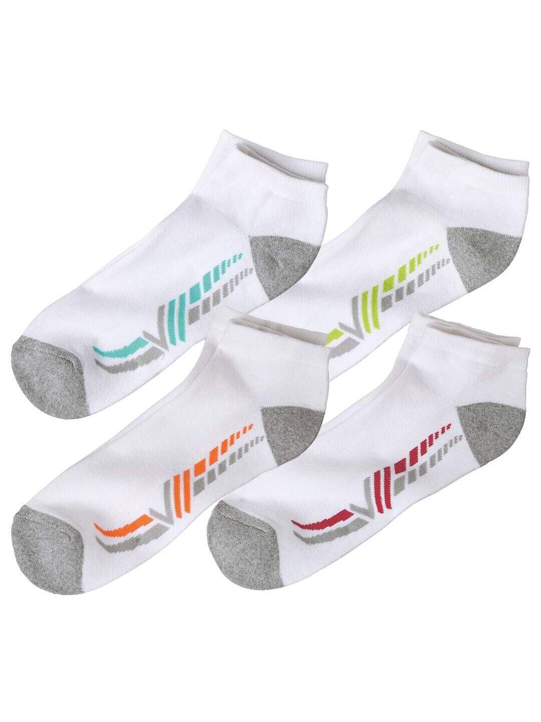 4 Paar modische Füßlinge 1/6