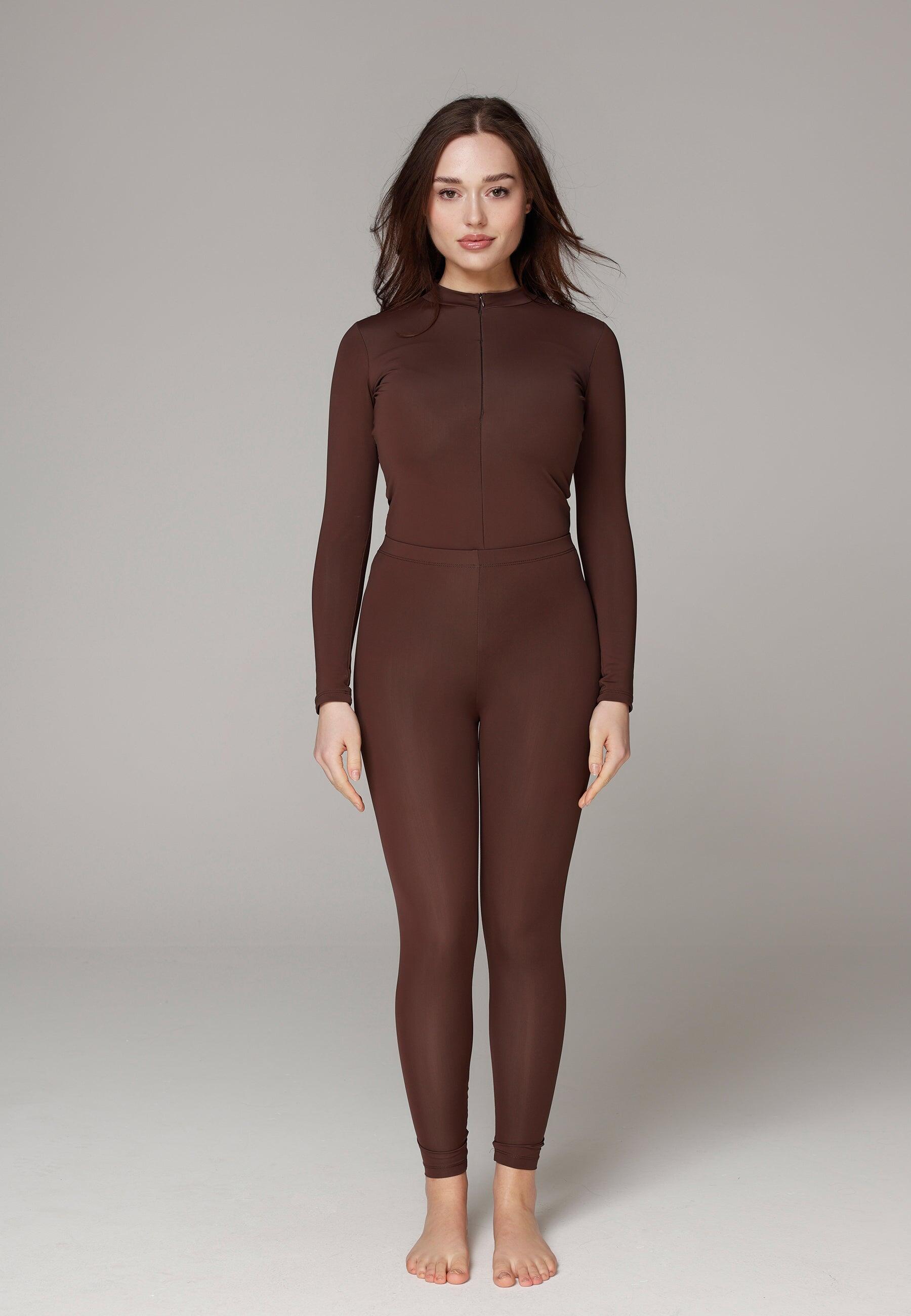 Dames Zwemkleding Zwembody met Legging en Rok 5/5