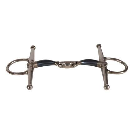 Mors à aiguille double-brisures pour cheval en acier inoxydable Velari Full Chee