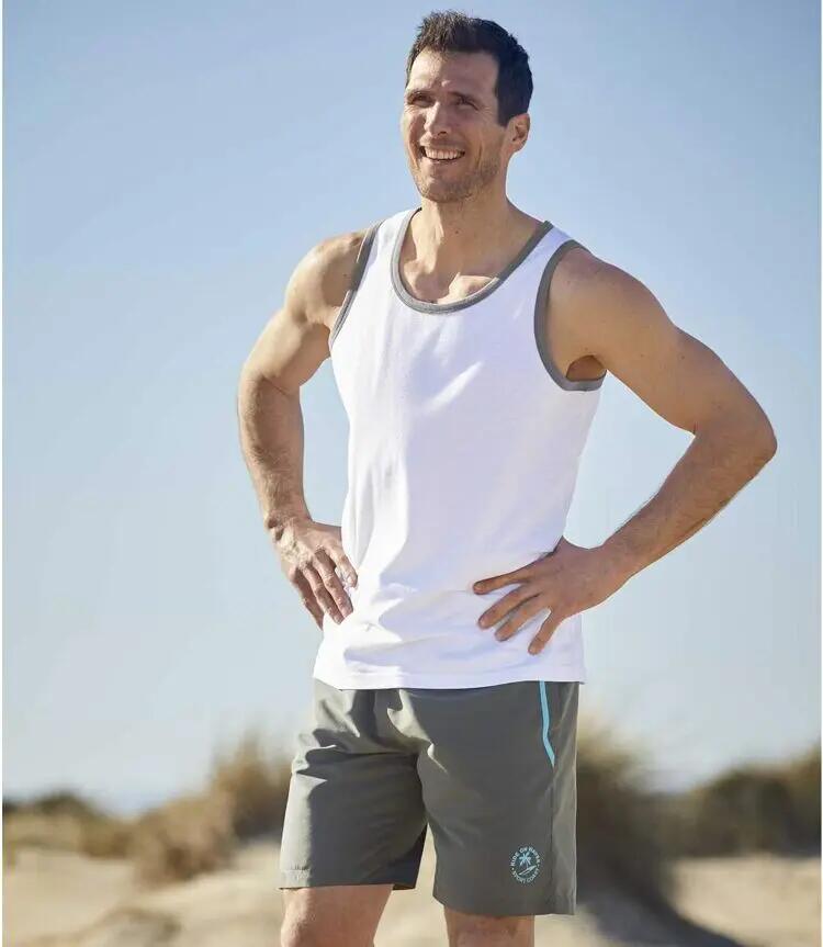 2er-Pack Shorts aus Microfaser Sporting 2/2
