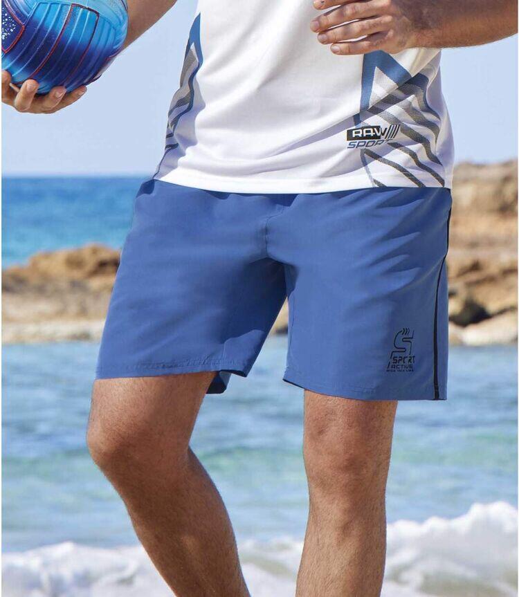 2er-Pack Shorts aus leichter Microfaser 4/4