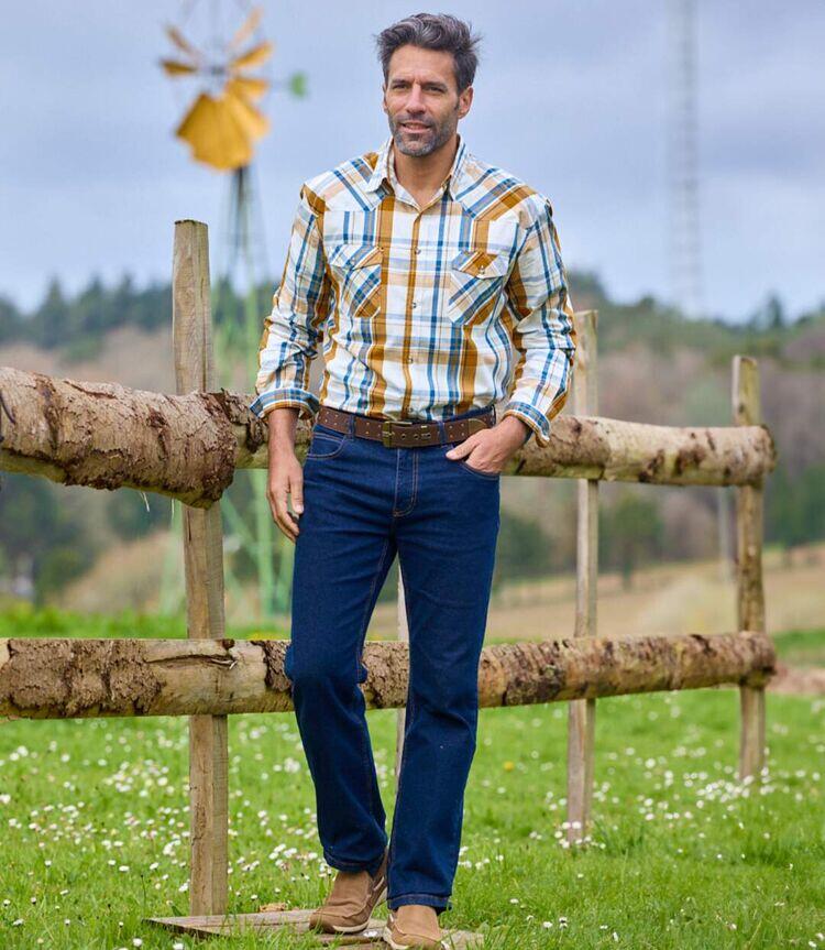 Chemise à Carreaux Texas  4/6