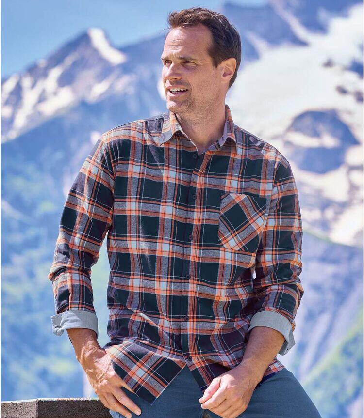 Kariertes Flanell-Hemd Atlas(R) 2/4