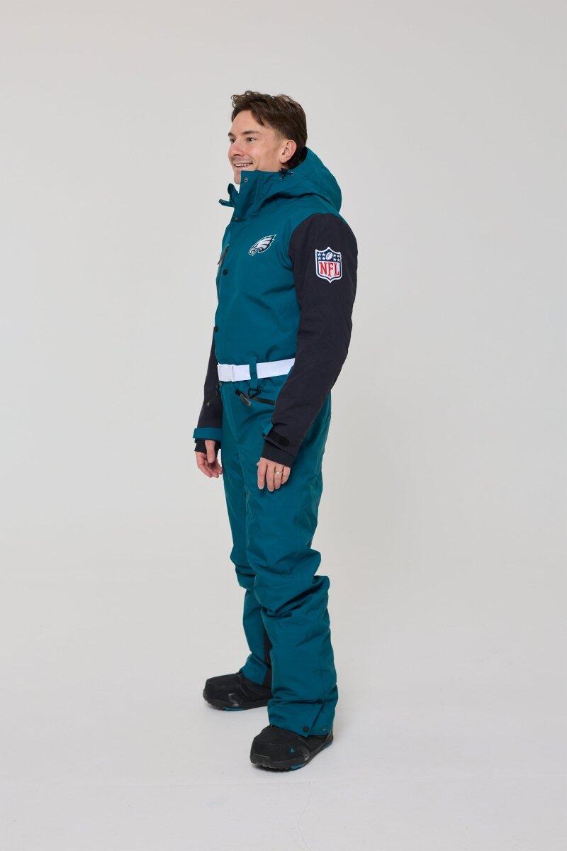 Herren Ski Skianzug Wasserdicht NFL Philadelphia Eagles 3/7