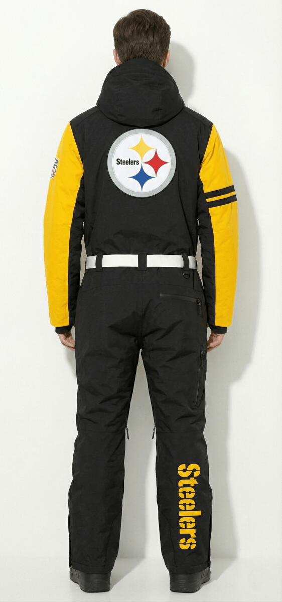 Herren Ski Skianzug Wasserdicht NFL Pittsburgh Steelers 2/7