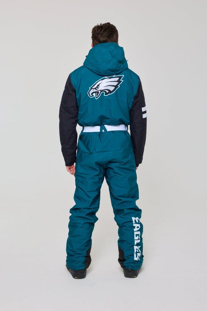 Herren Ski Skianzug Wasserdicht NFL Philadelphia Eagles 4/7