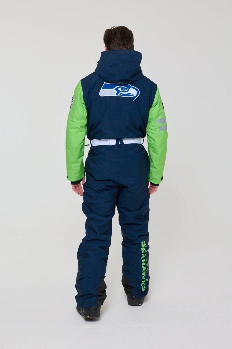 Herren Ski Skianzug Wasserdicht NFL Seattle Seahawks 5/7