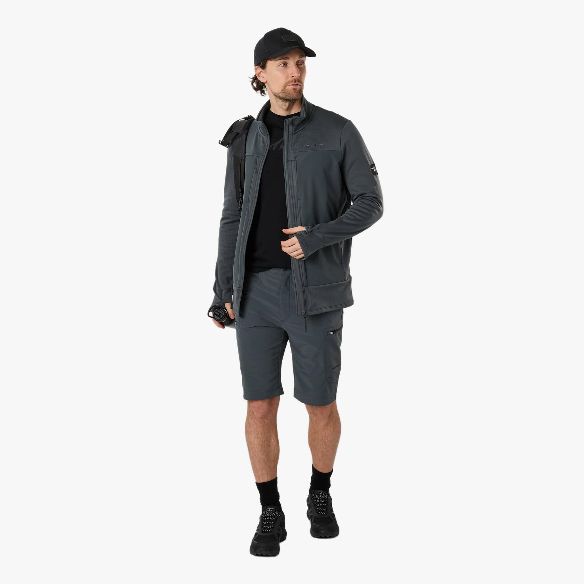 Herren Wandershorts Outdoor atmungsaktiv Glittertind 3/6