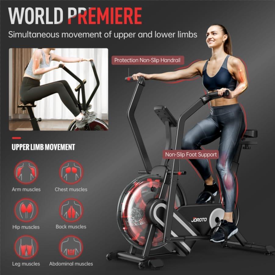 XR5 Wasser Heimtrainer Fahrrad mit Bluetooth-App, 150 KG Ergometer fitnessbike 2/7
