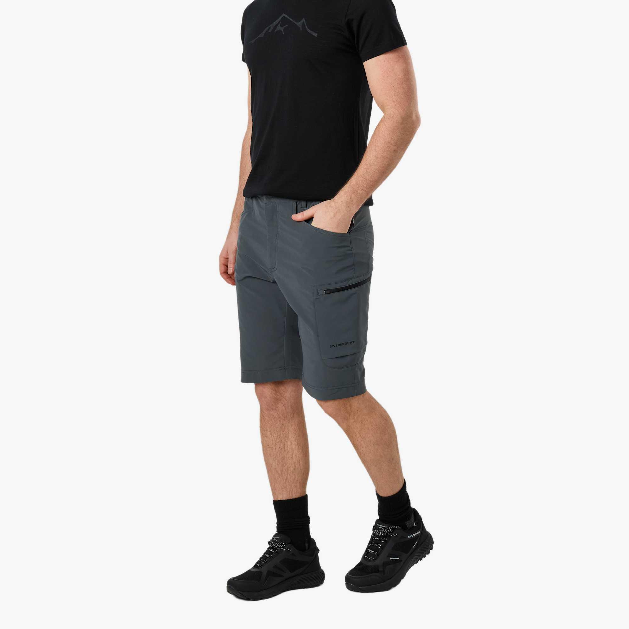 Herren Wandershorts Outdoor atmungsaktiv Glittertind 4/6