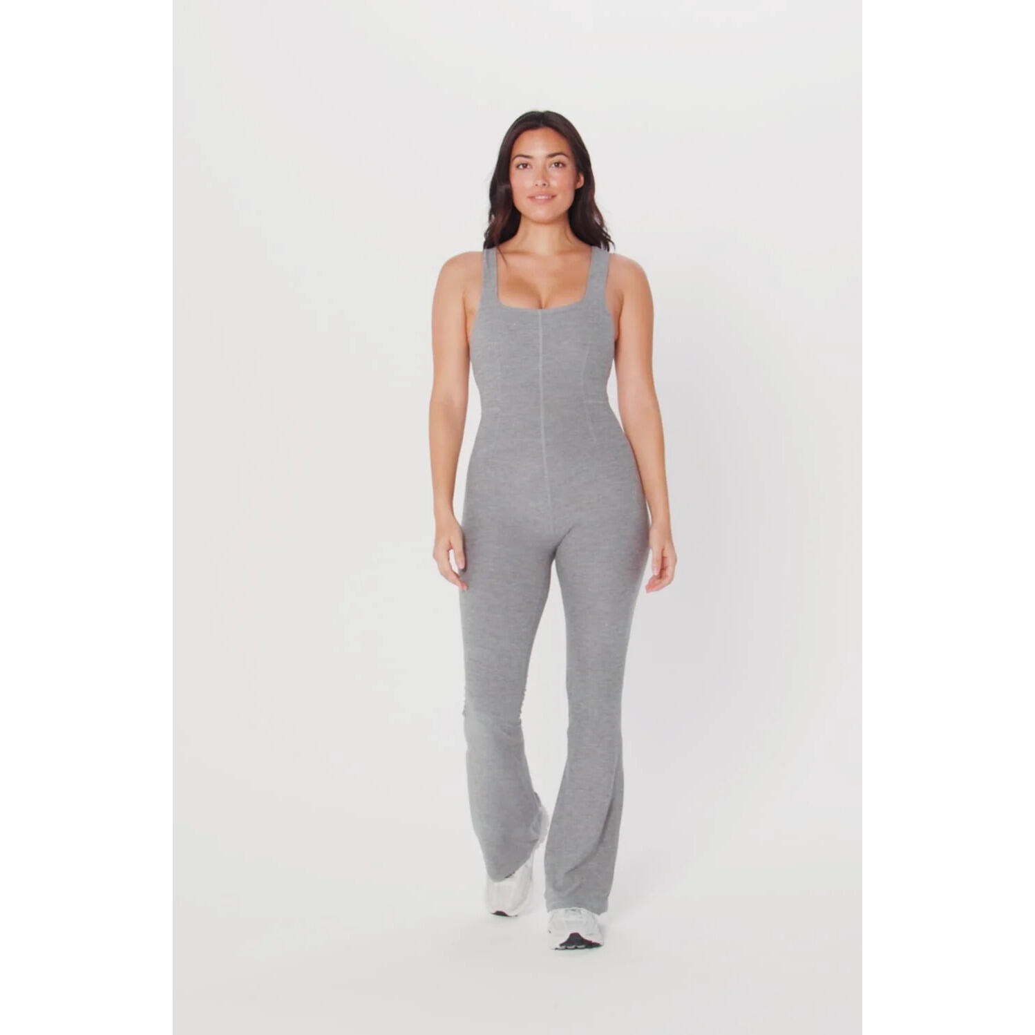 Combi pantalon évasée femme Fabletics HeatherFlex 5/6