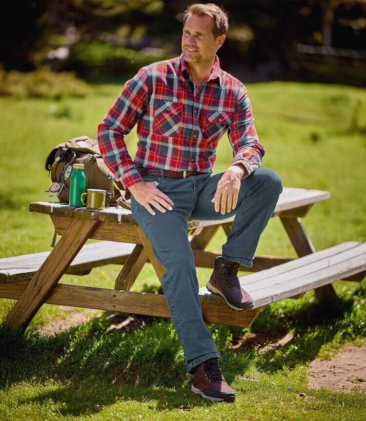 Chemise Flanelle à Carreaux Tadoussac  3/7