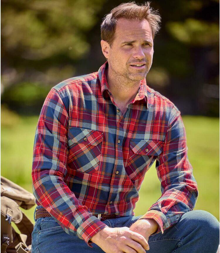 Chemise Flanelle à Carreaux Tadoussac  2/7